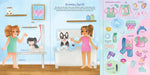 Puppies Sticker Doll Dress-Up Book