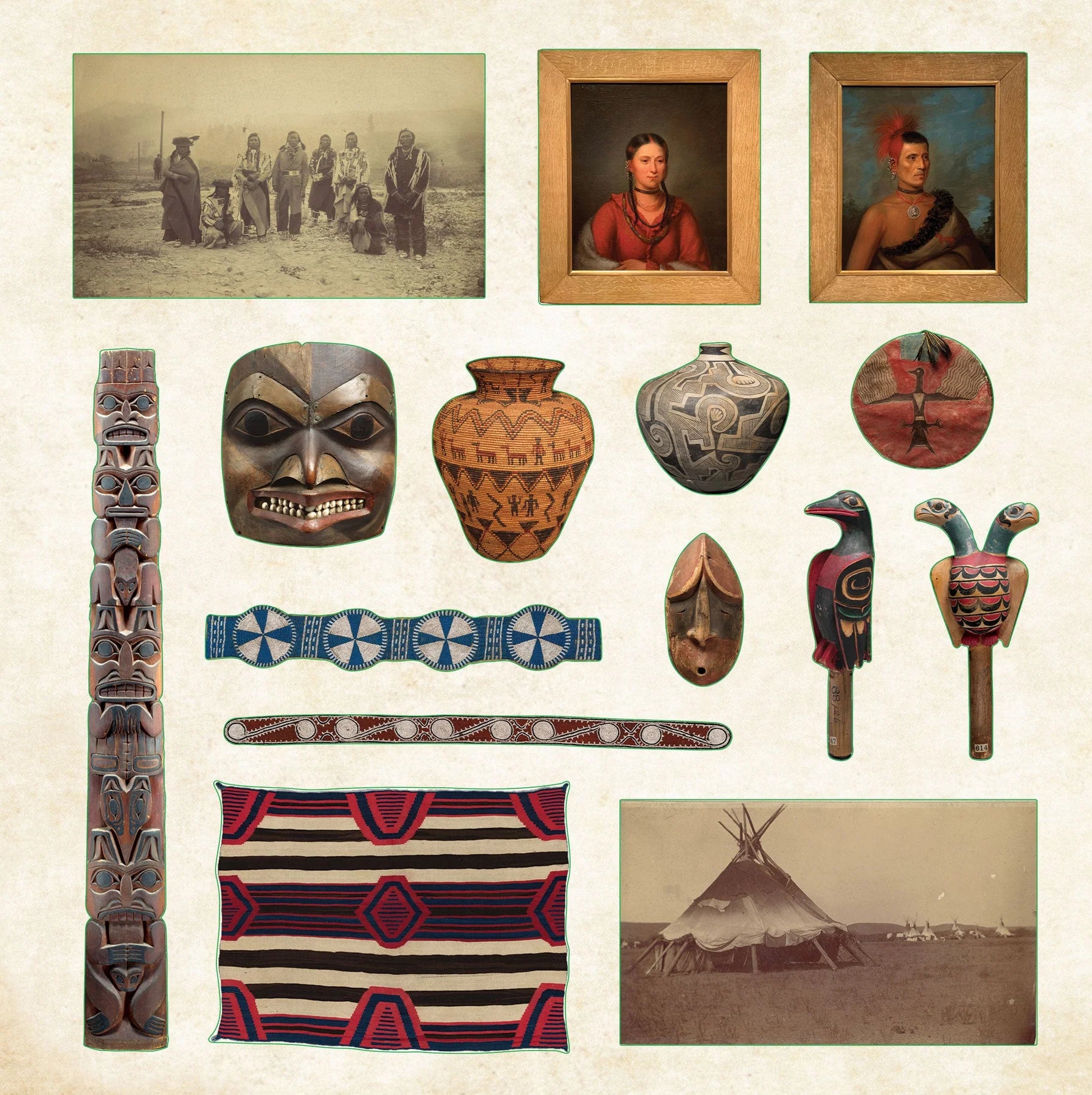 Museum Treasures Sticker Book