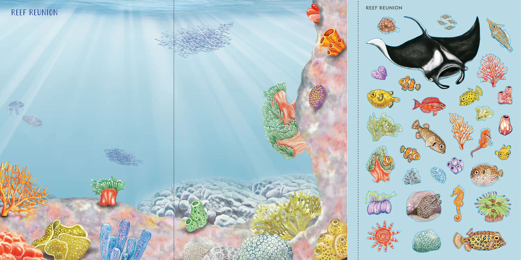 Under the Sea Sticker Scenes Book