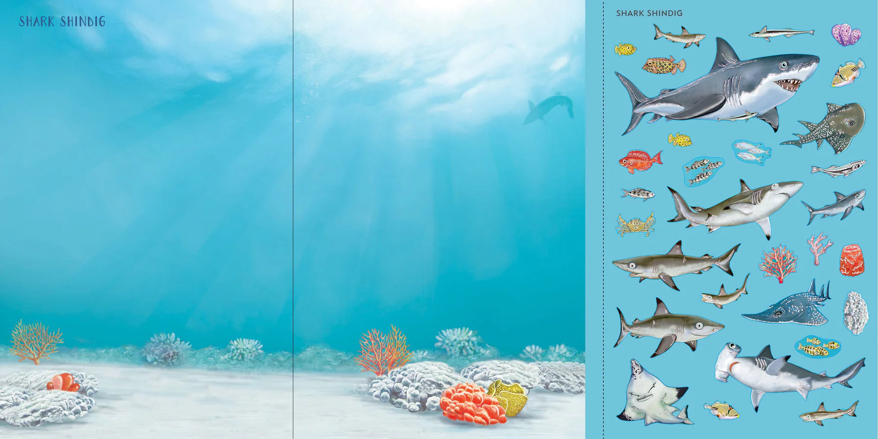 Under the Sea Sticker Scenes Book