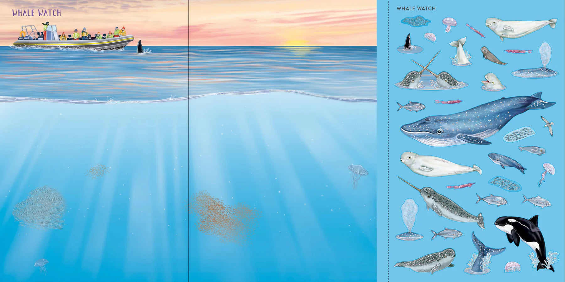 Under the Sea Sticker Scenes Book