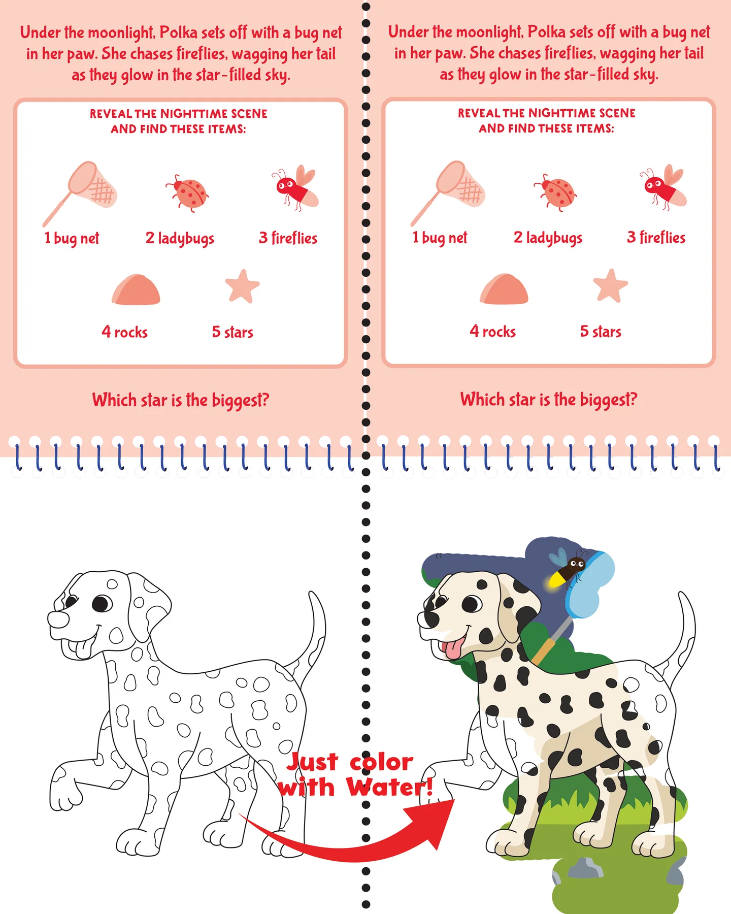 Color With Water - Puppies