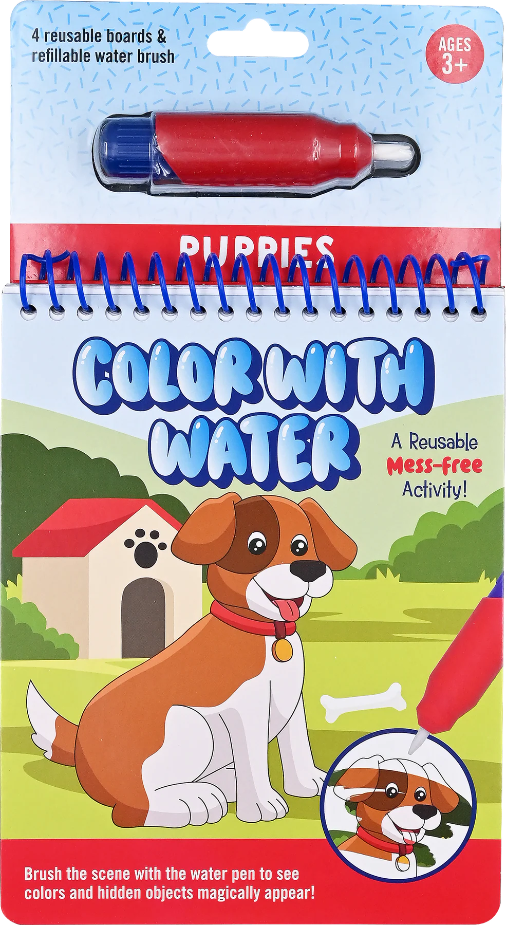 Color With Water - Puppies