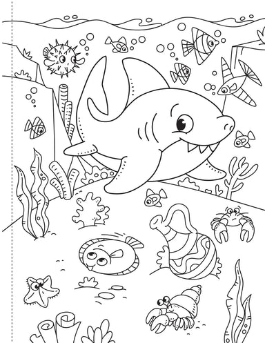 Under the Sea Coloring Book