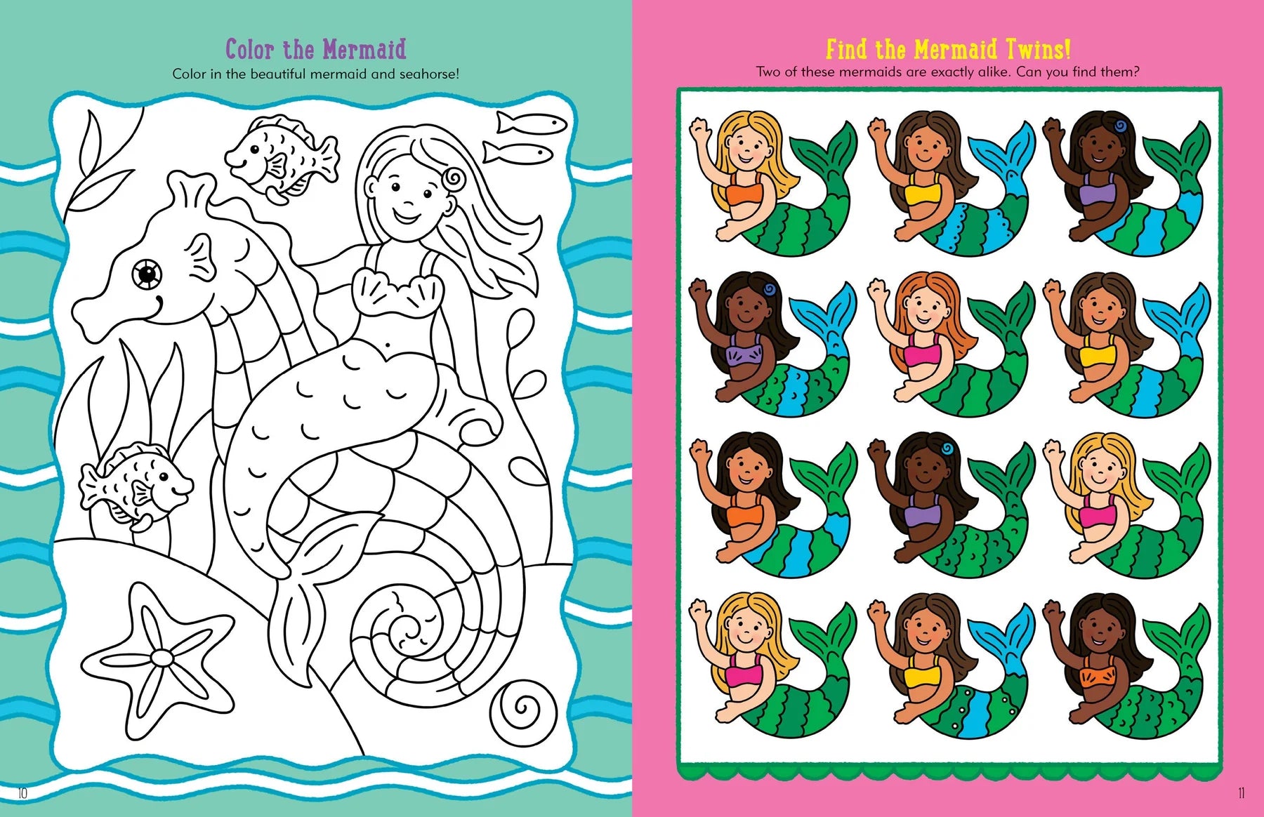 Mermaids Activitybook