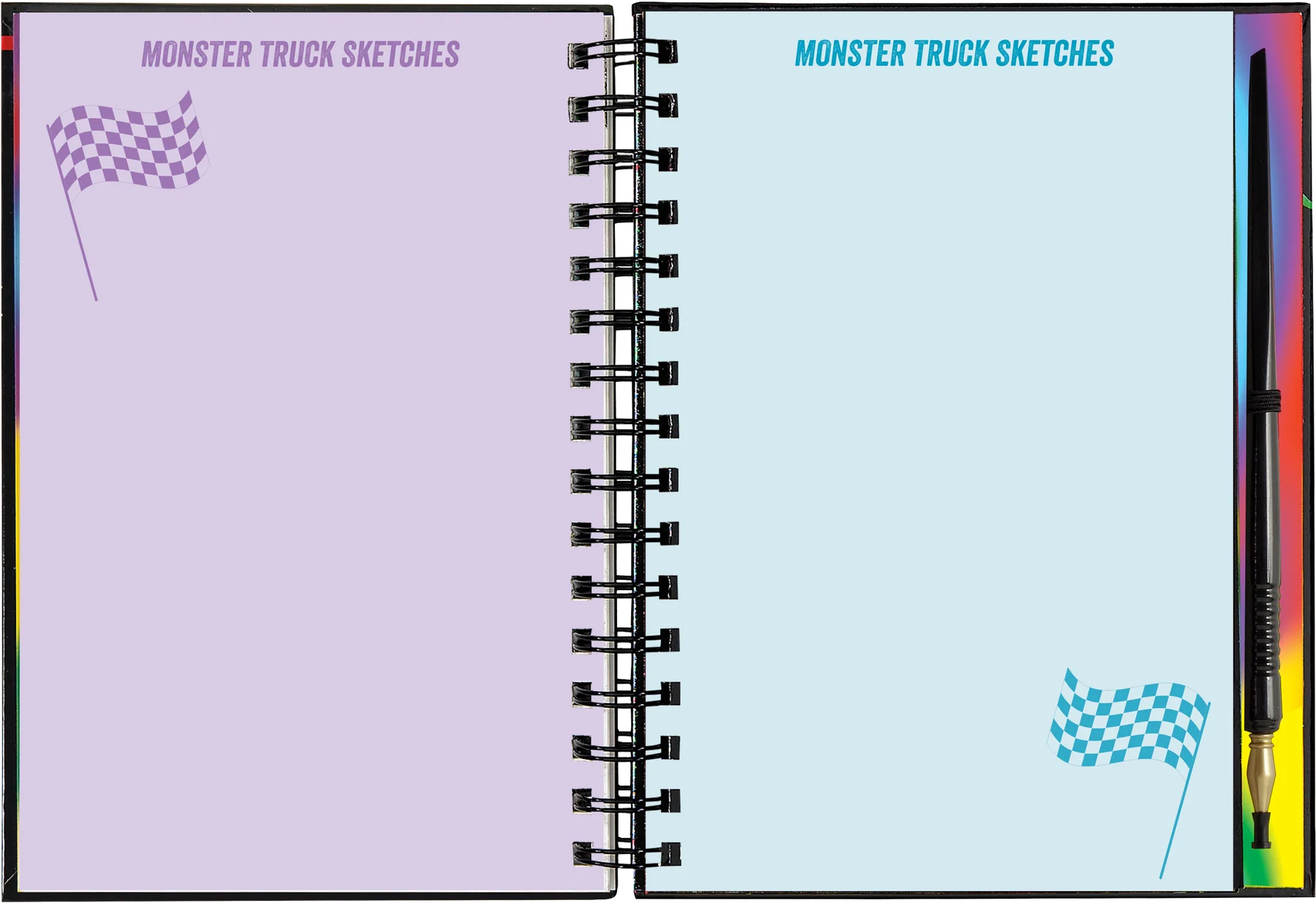 Extreme! Monster Trucks Scratch and Sketch