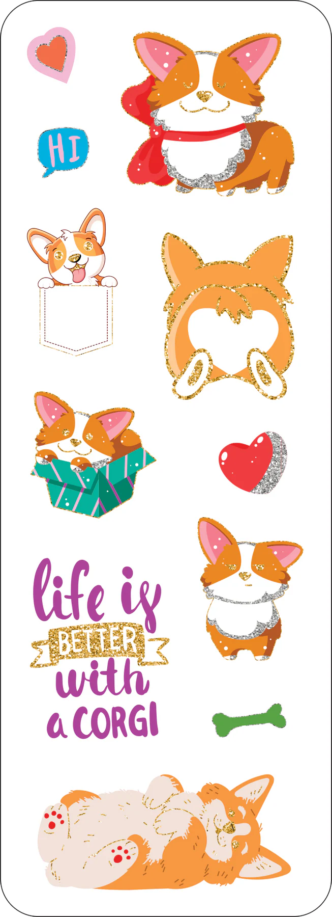 Corgis Sticker Pack