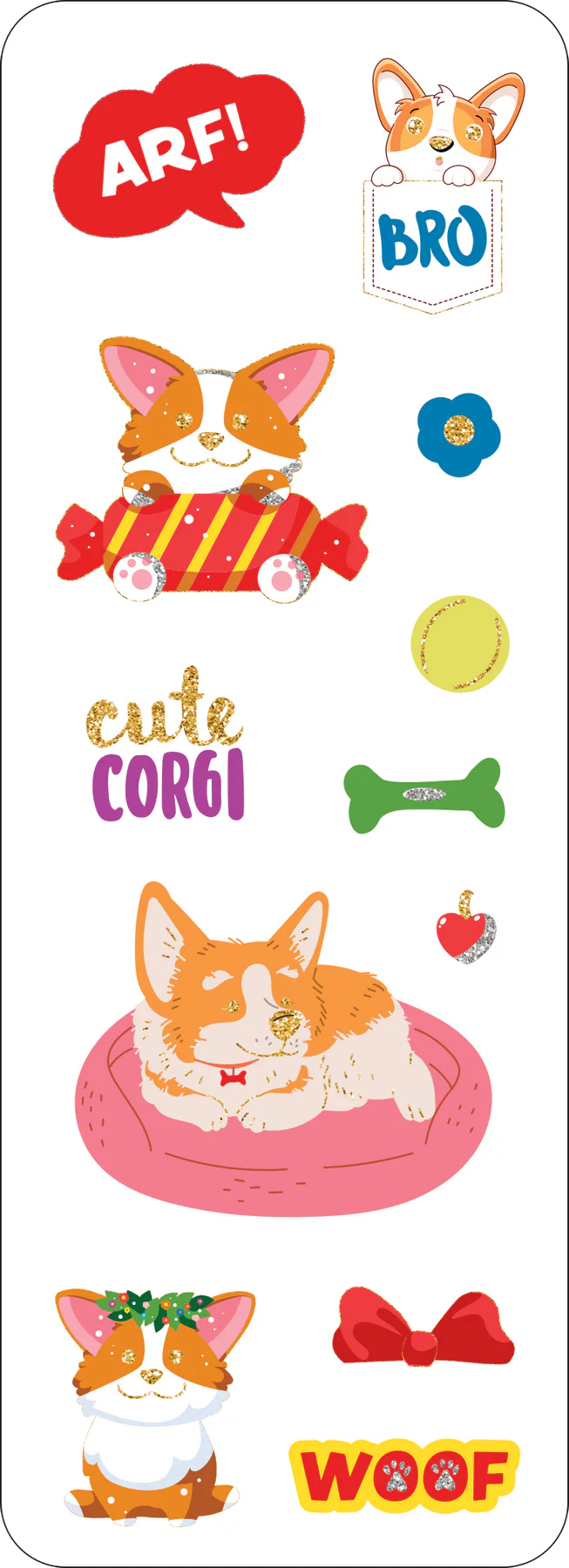 Corgis Sticker Pack