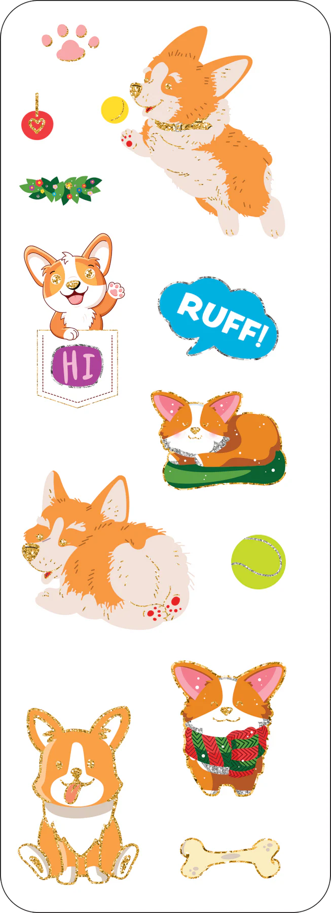 Corgis Sticker Pack