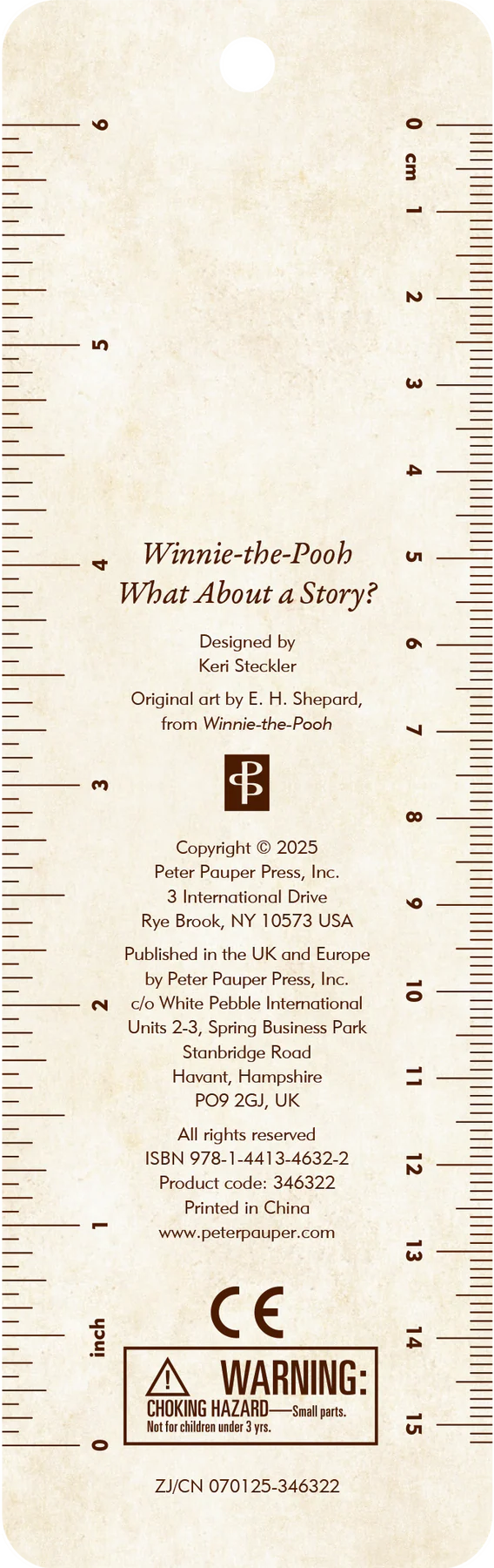 Winnie-the-Pooh What About A Story? Bookmark