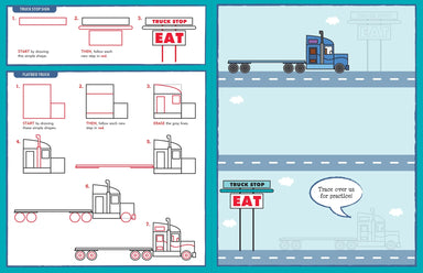 Learn to Draw... Cars, Trucks, and Trains!