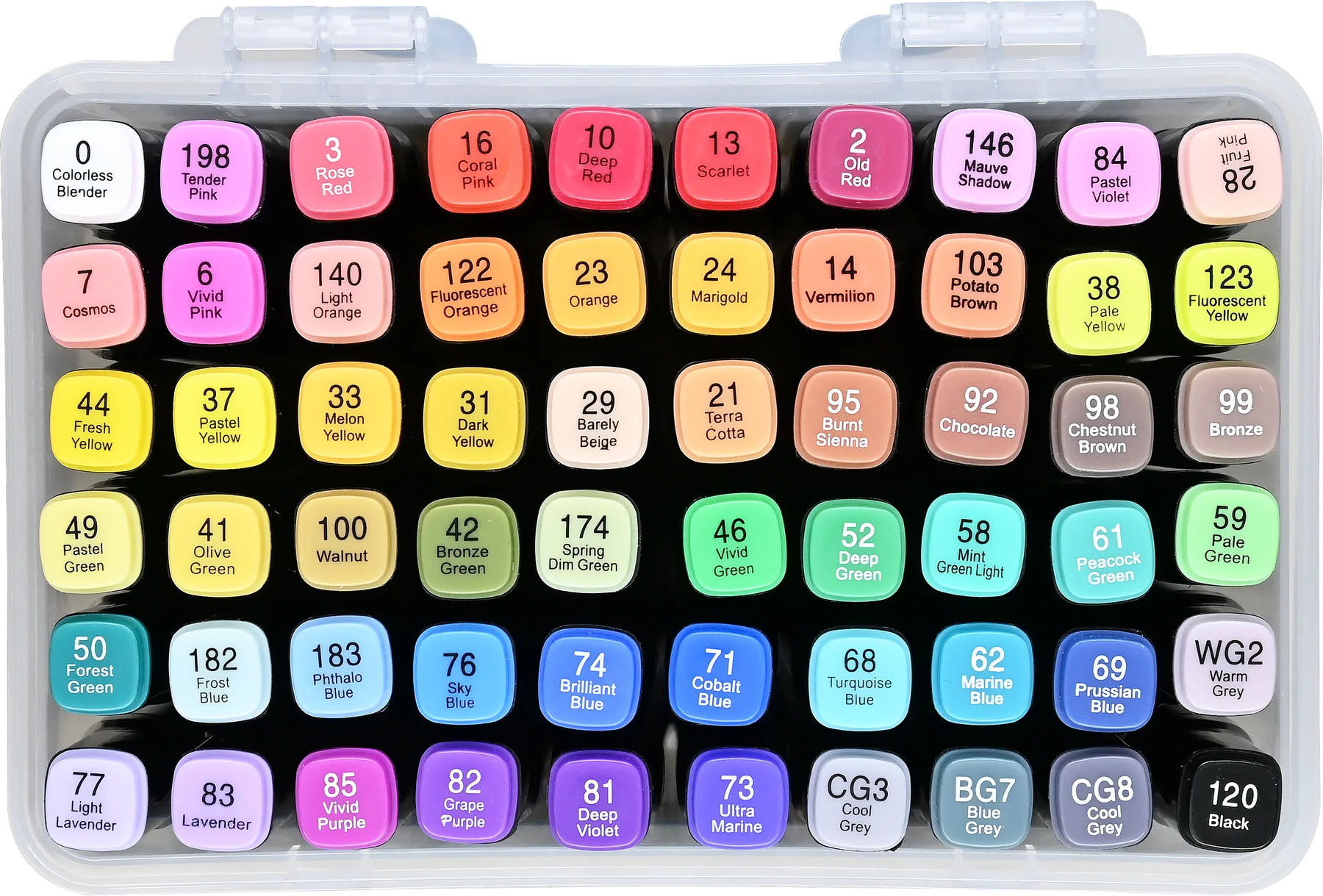 Studio Series Artist's Dual-Tip Alcohol Markers - Set of 60 Colors