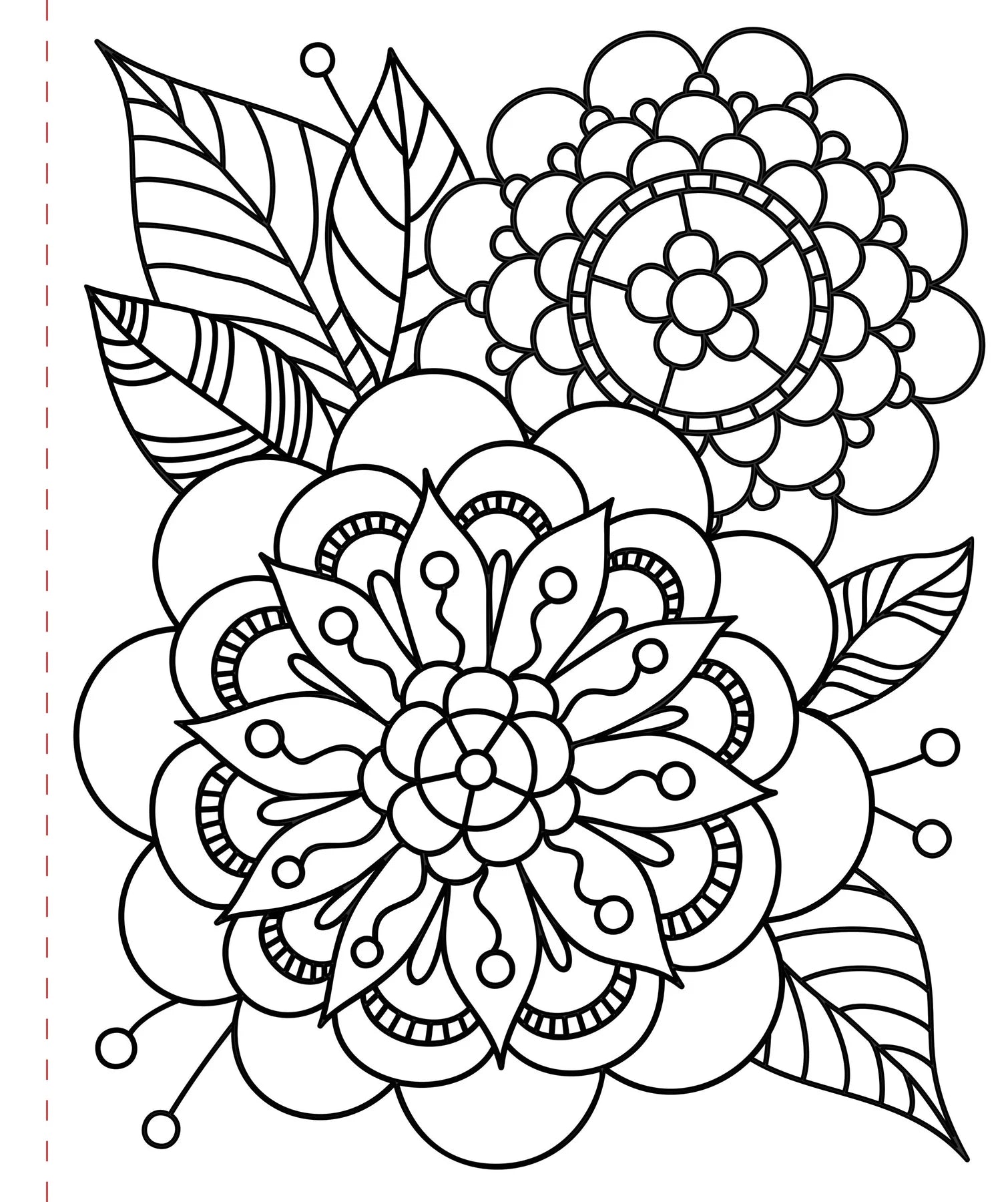 Mindfulness Large Print Coloring Book