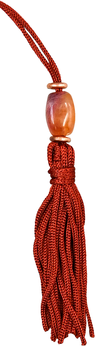 Antique Book Spine Beaded Bookmark