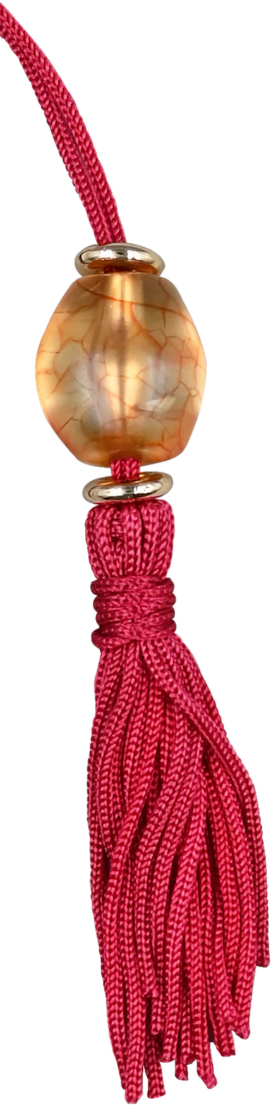 Ephemera Beaded Bookmark