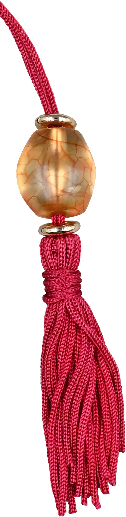 Ephemera Beaded Bookmark