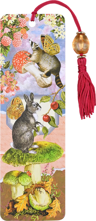 Ephemera Beaded Bookmark