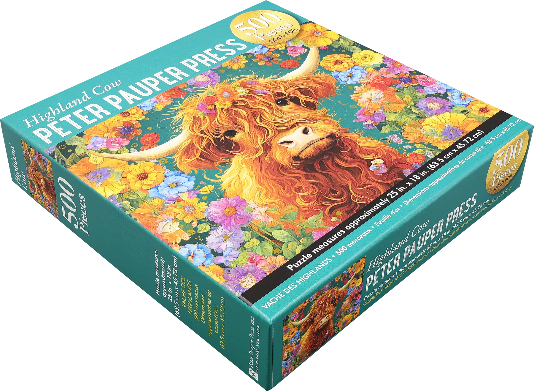Highland Cow 500 Piece Puzzle