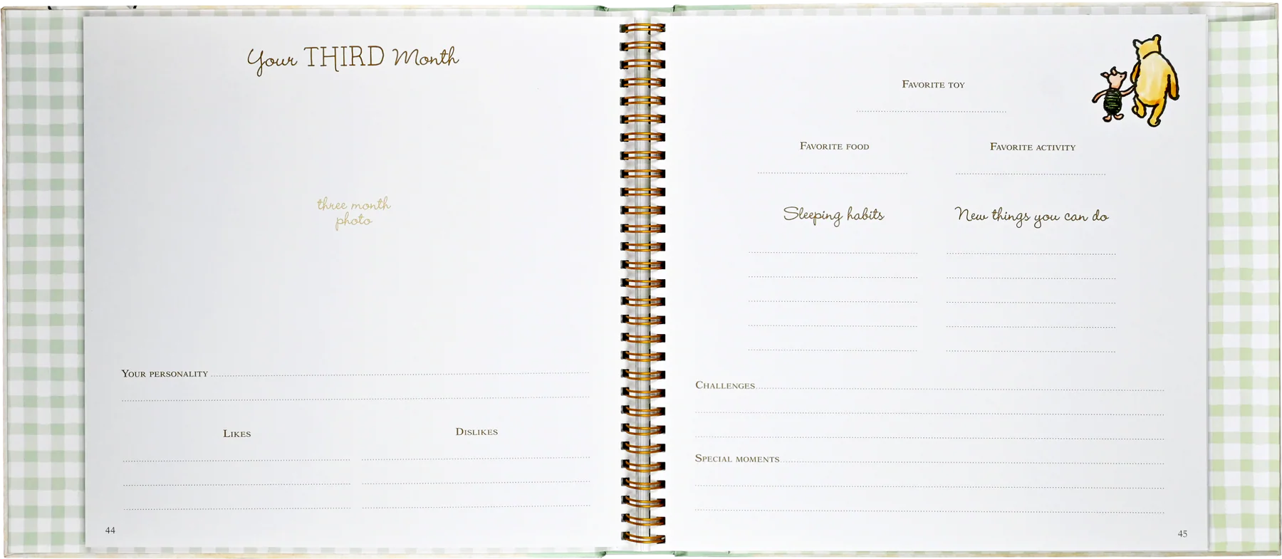 Winnie-the-Pooh Baby Book - The First Five Years