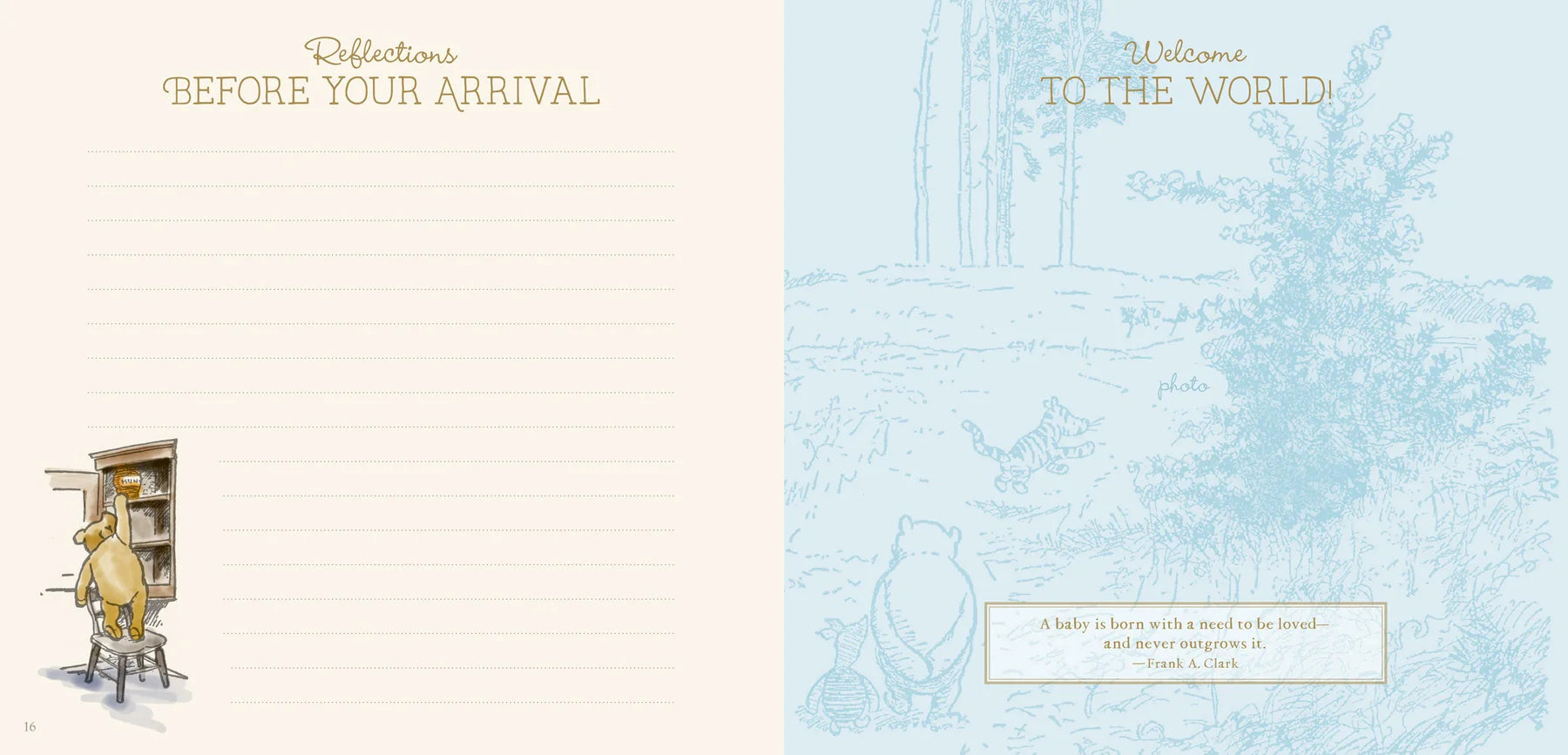 Winnie-the-Pooh Baby Book - The First Five Years