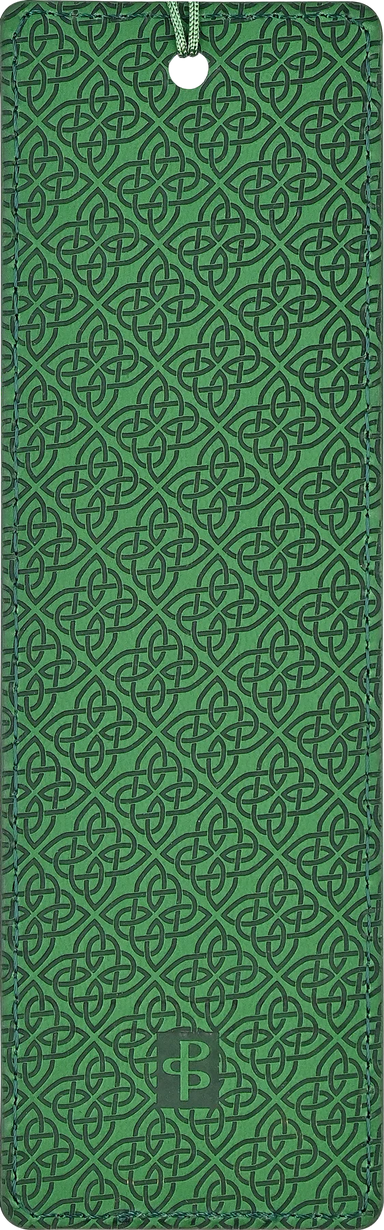 Vegan Leather Celtic Bookmark