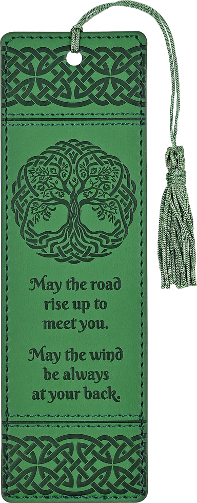 Vegan Leather Celtic Bookmark