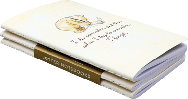 Winnie-the-Pooh Set of 3 Jotter Notebooks