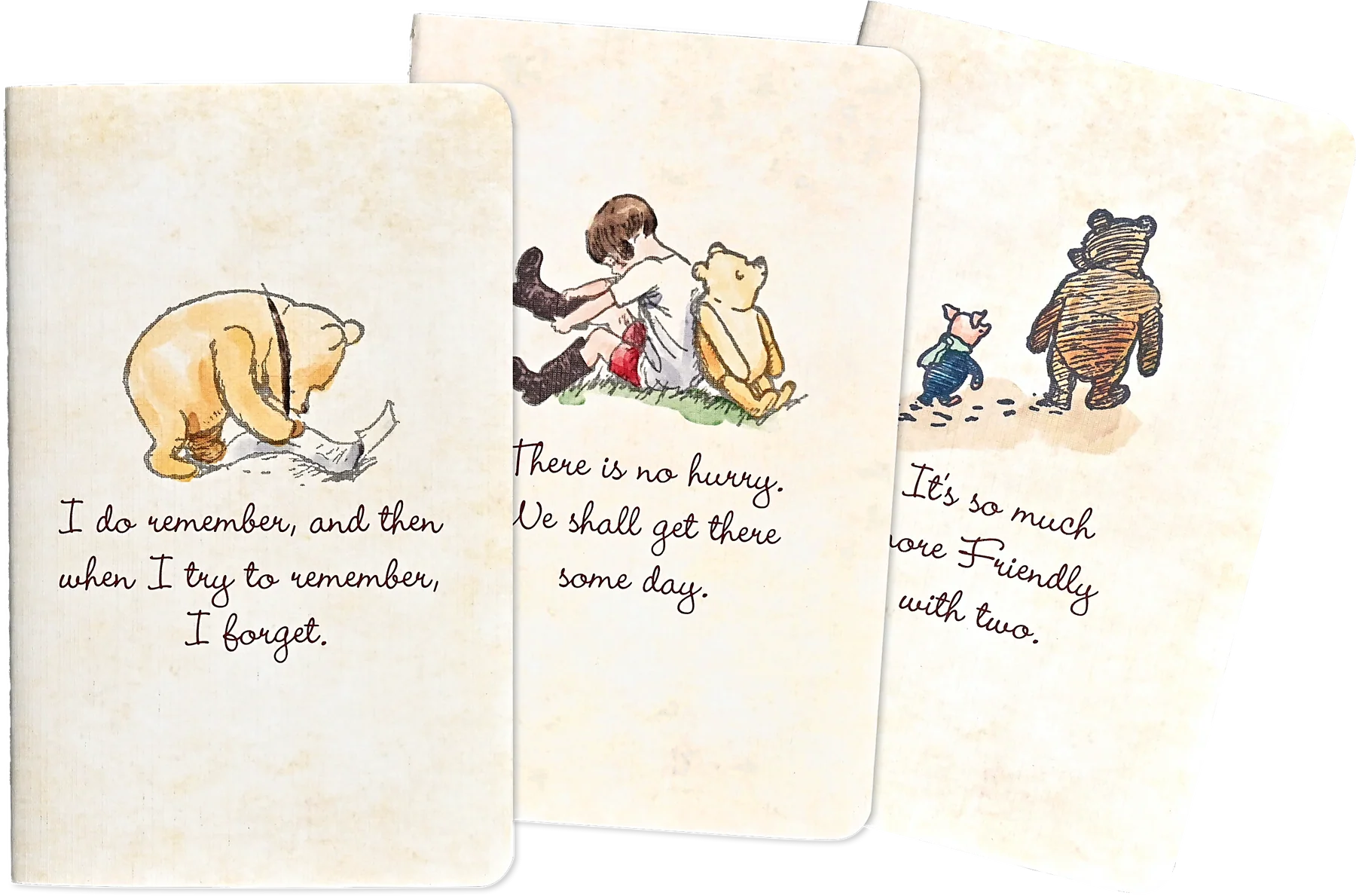 Winnie-the-Pooh Set of 3 Jotter Notebooks