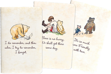 Winnie-the-Pooh Set of 3 Jotter Notebooks