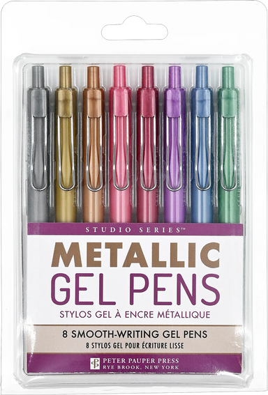 Studio Series Metallic Gel Pens
