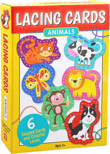Animals Lacing Cards