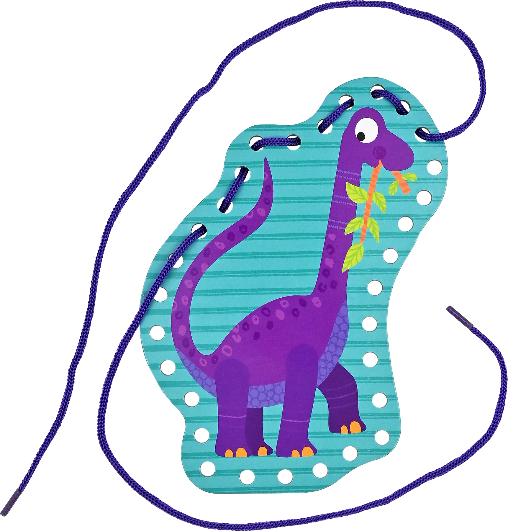 Dinosaurs Lacing Cards