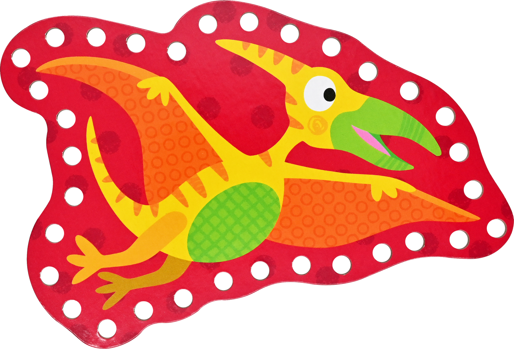 Dinosaurs Lacing Cards