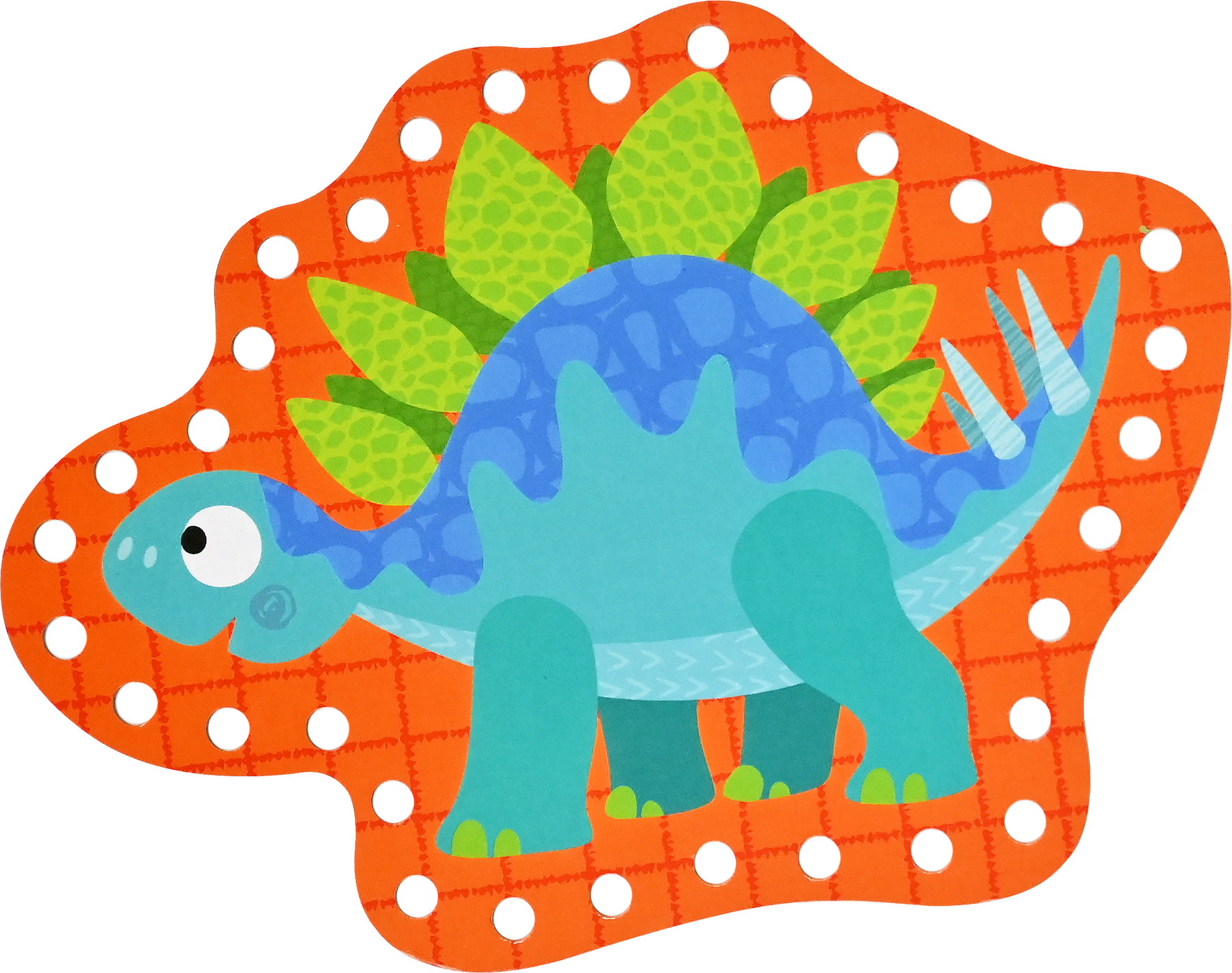 Dinosaurs Lacing Cards