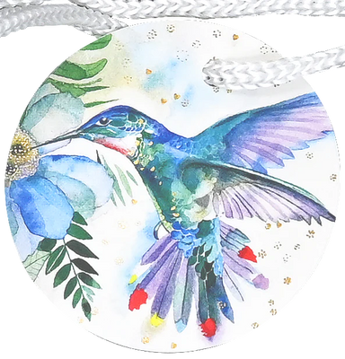 Hummingbird Garden Gift Bag