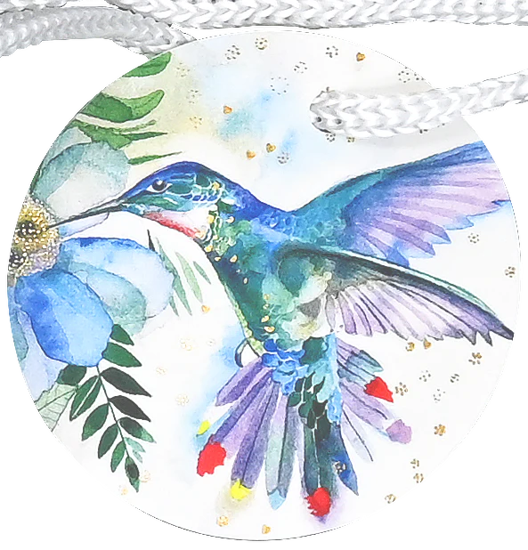 Hummingbird Garden Gift Bag