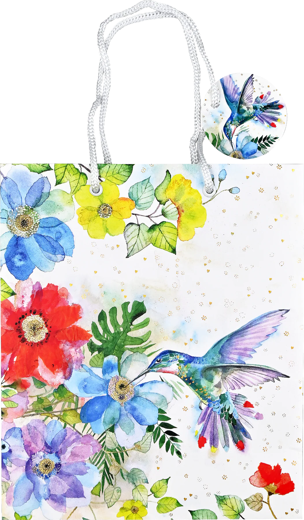 Hummingbird Garden Gift Bag