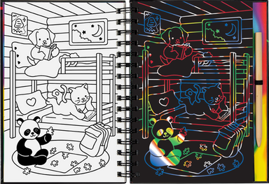 Scratch & Sketch Cozy Animals