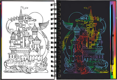 Scratch & Sketch Extreme! Dragons