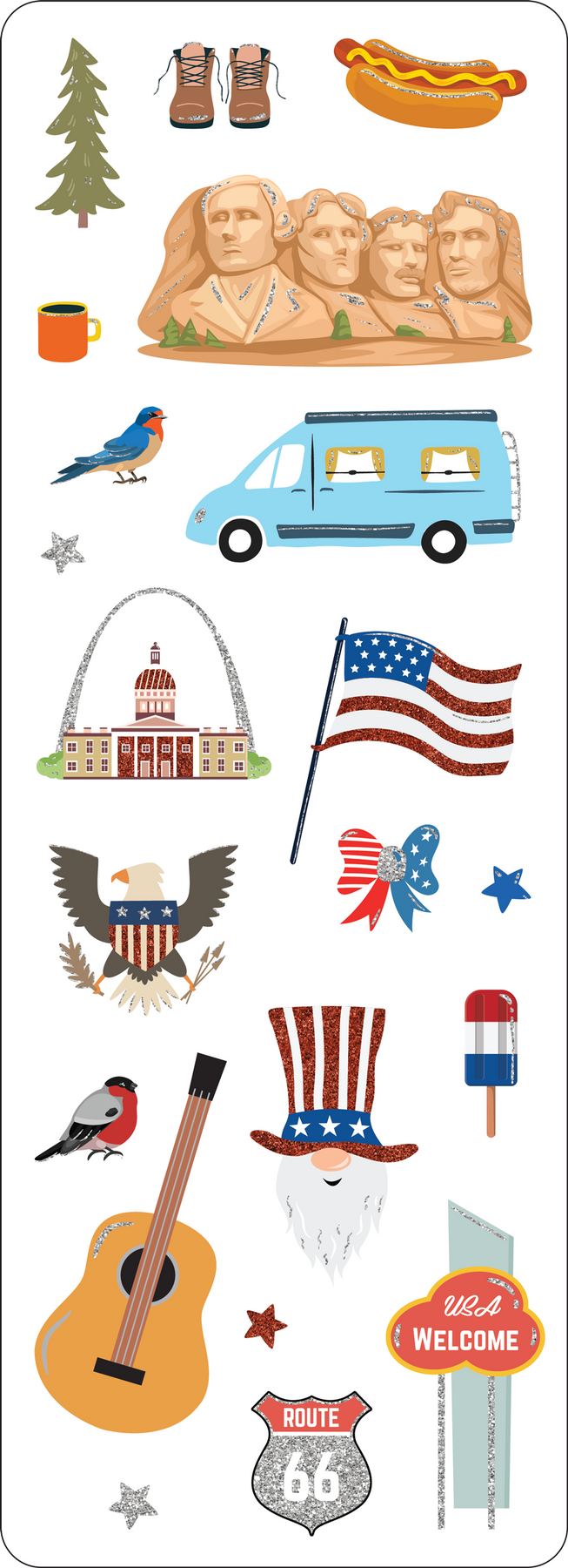 America Stickers