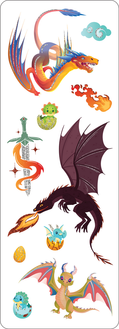 Dragons Sticker Set