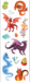 Dragons Sticker Set