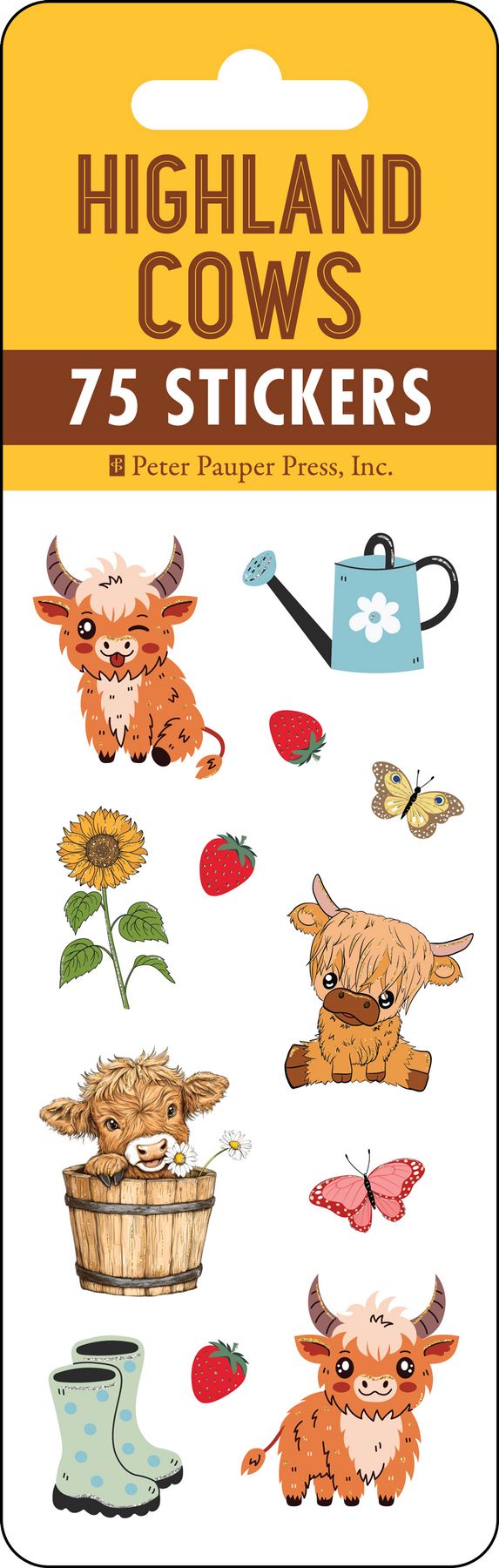 Highland Cows Stickers