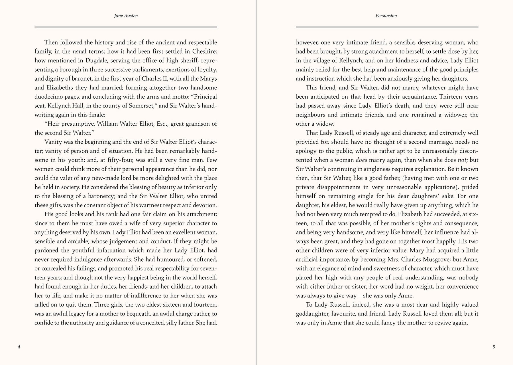 Persuasion Masterpiece Library Edition