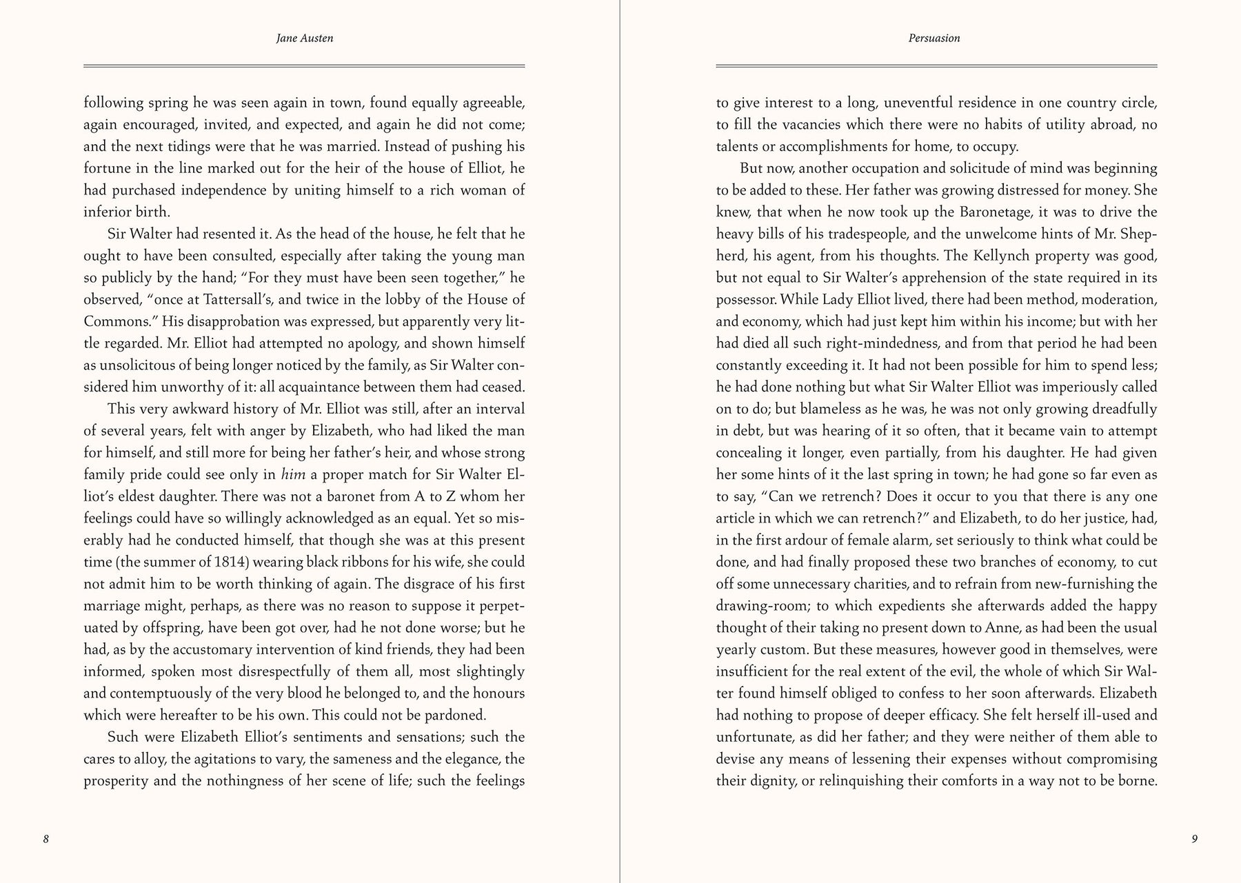 Persuasion Masterpiece Library Edition