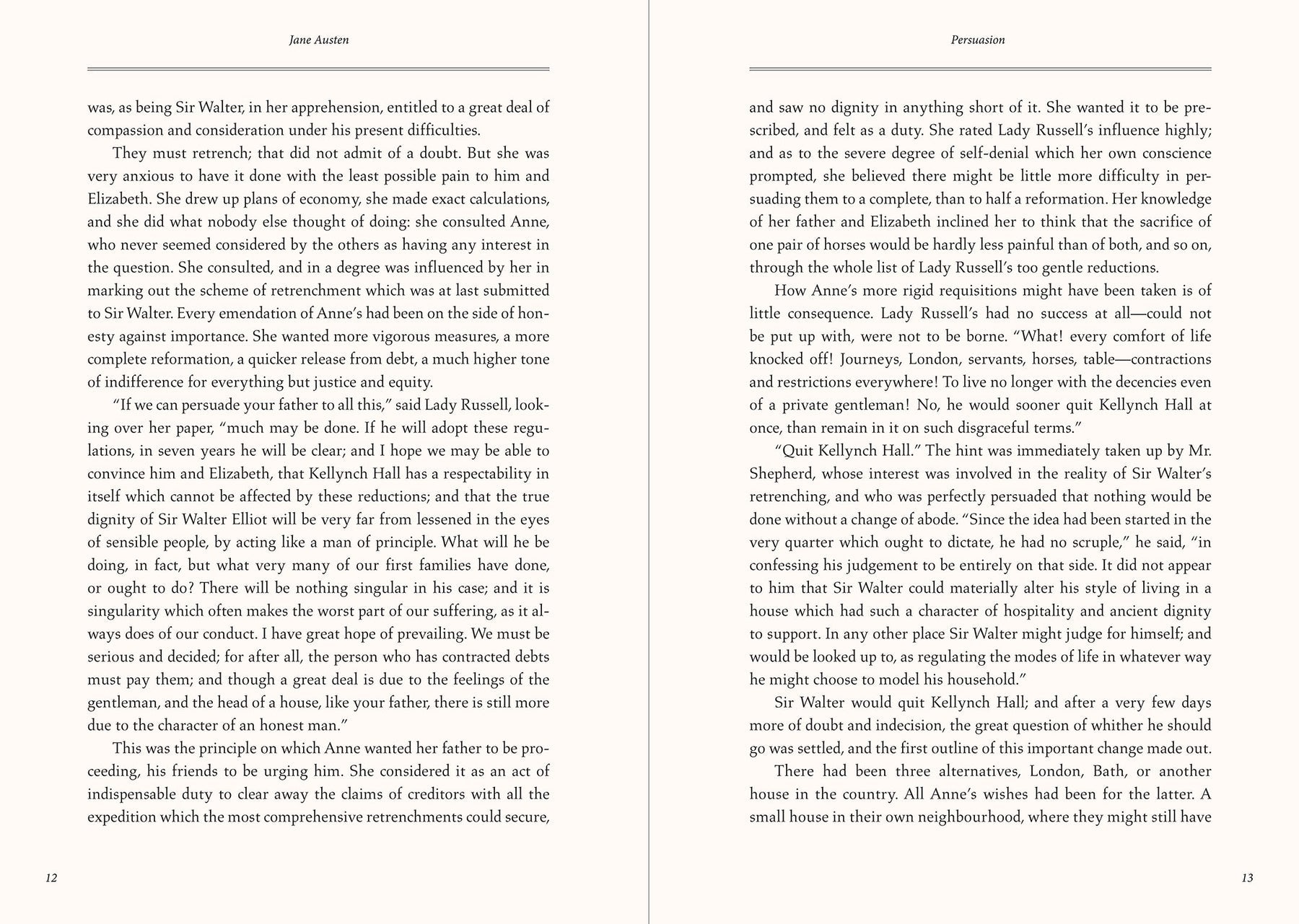 Persuasion Masterpiece Library Edition