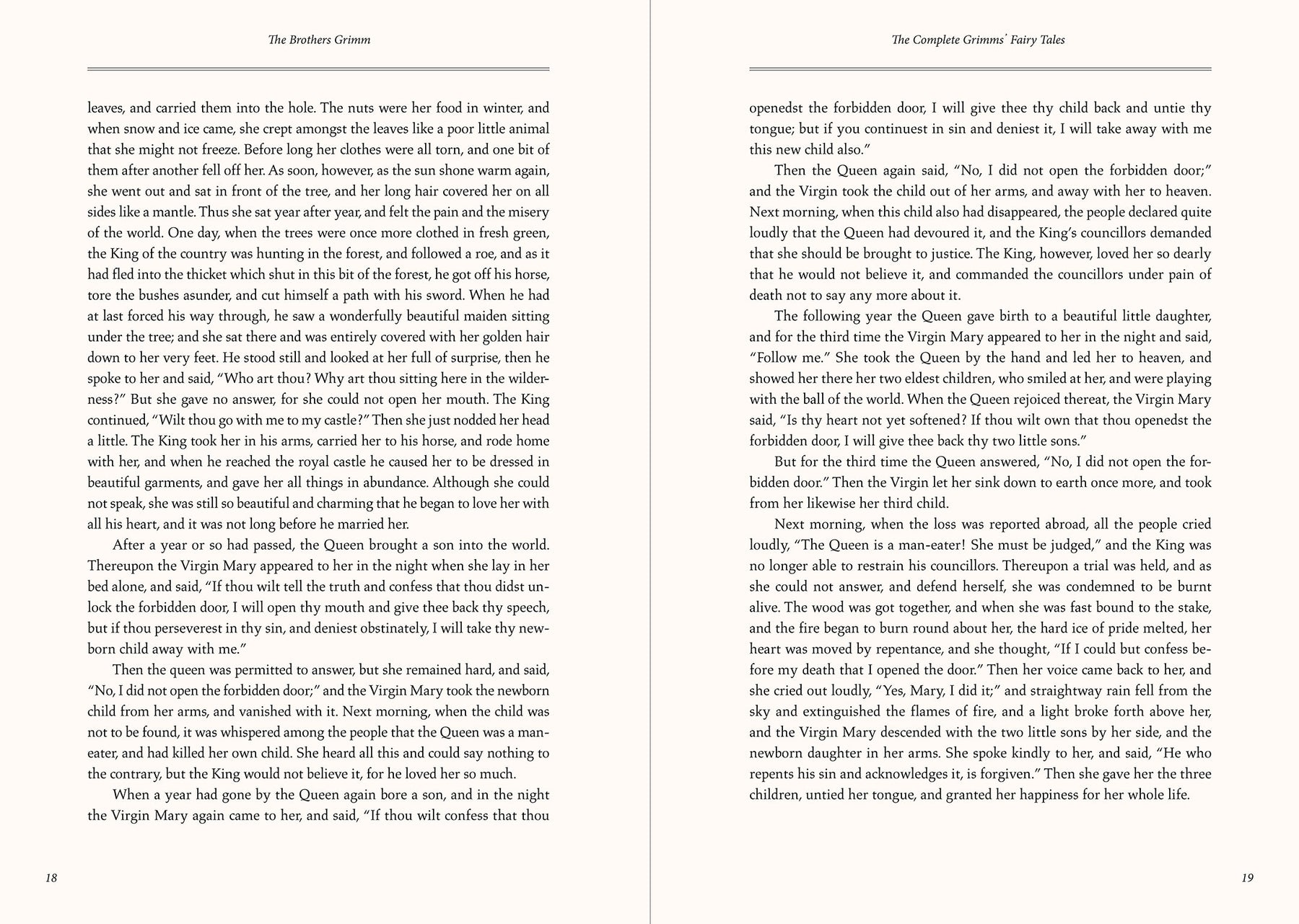 Grimm's Fairy Tales Masterpiece Library Edition