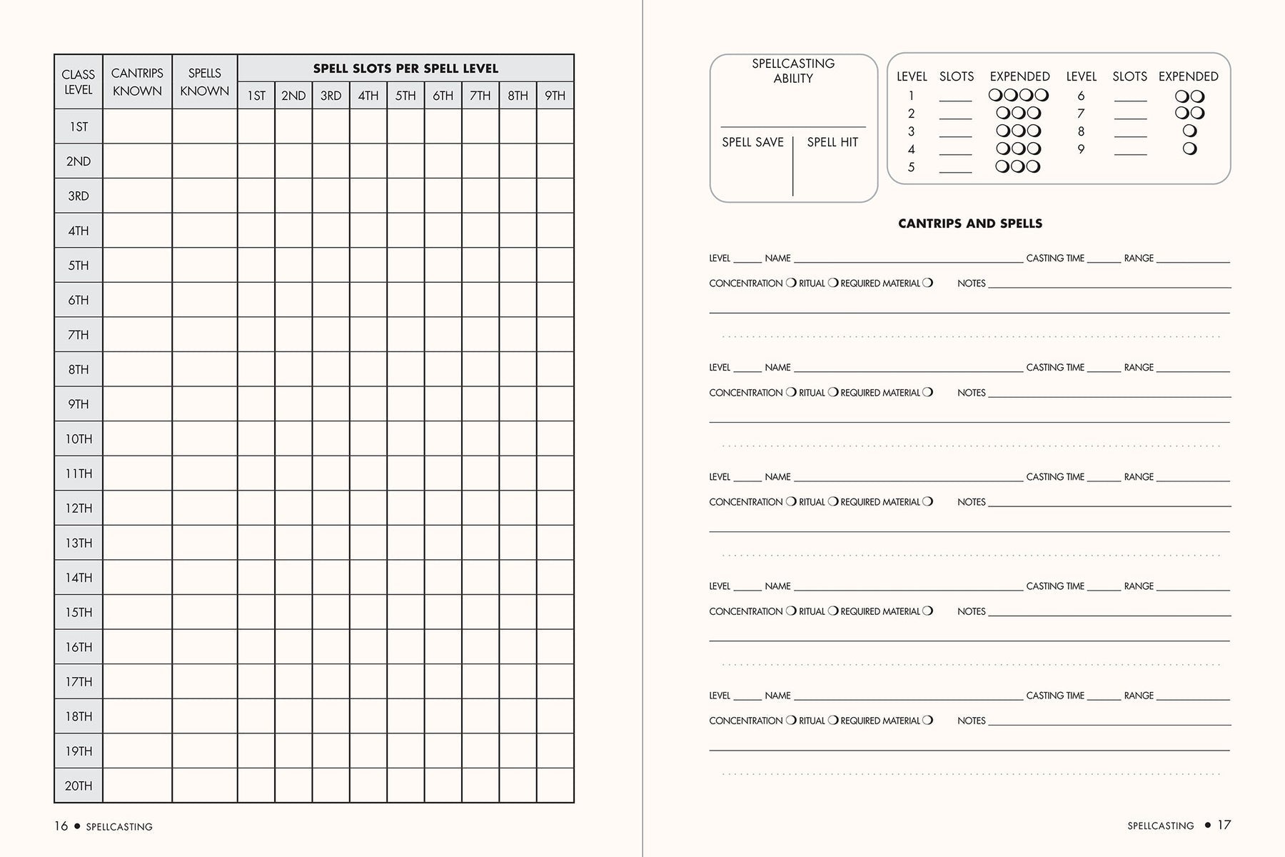 RPG Campaign Journal