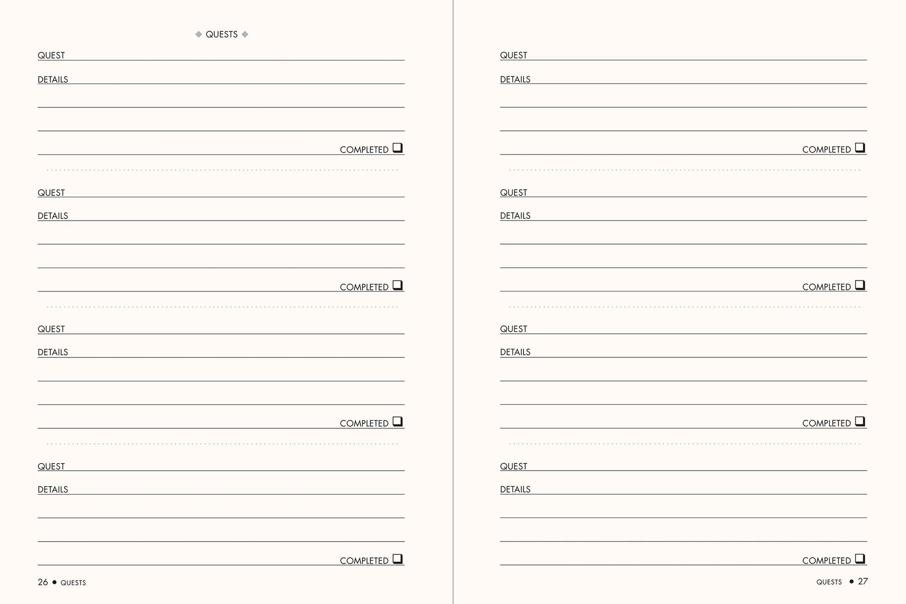 RPG Campaign Journal