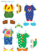 Classic Keepsake Paper Dolls - Beartown
